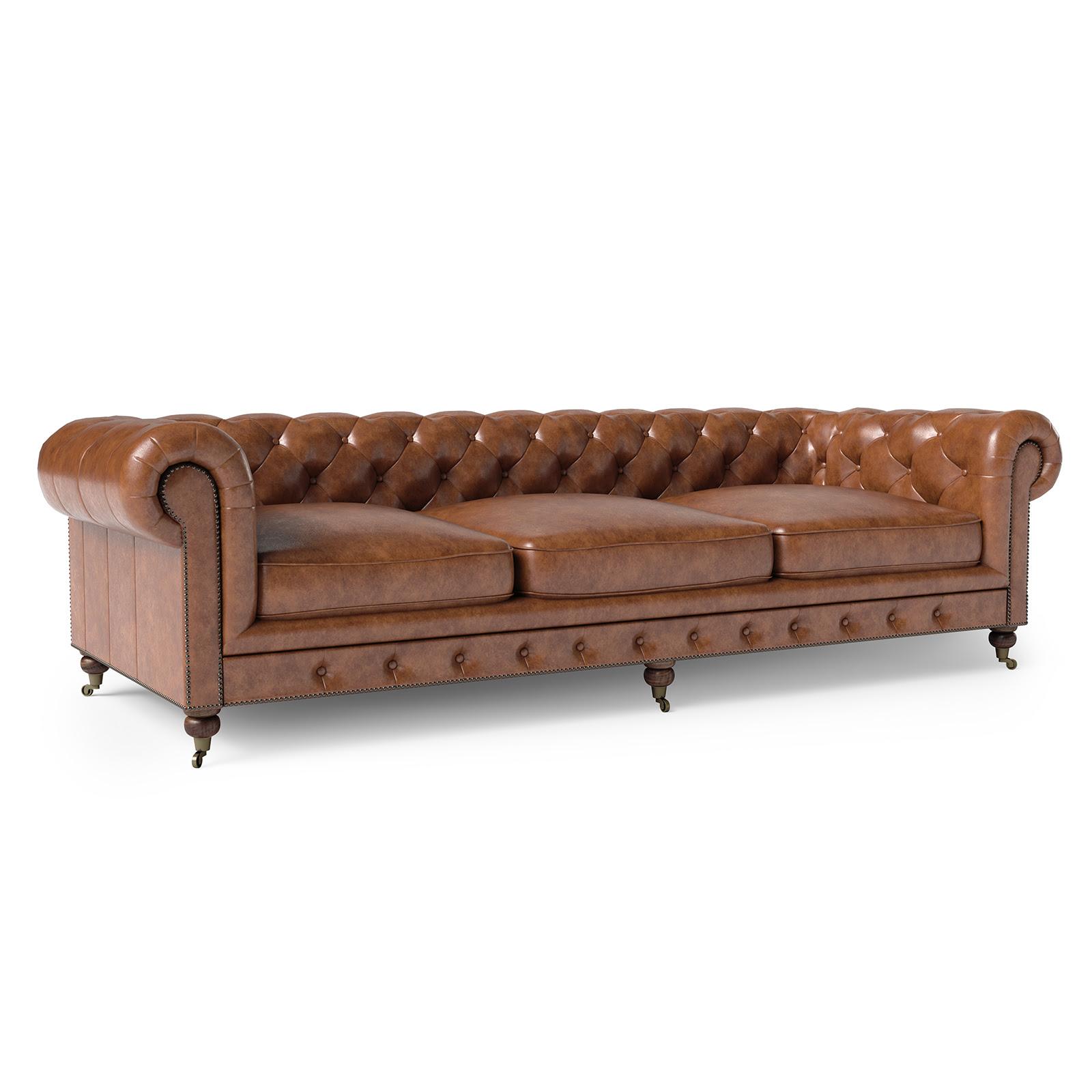 Chesterfield Sofa Extra Large Cigar Regina Andrew